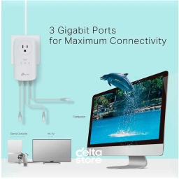 3 Port Powerline Starter Adapter TP-Link TL-PA8030P