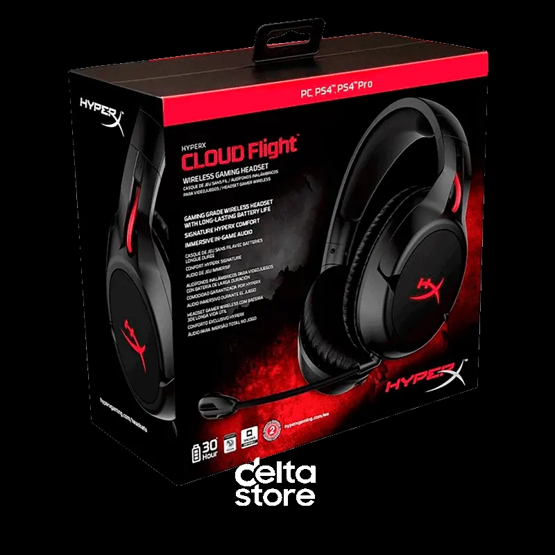 HyperX Cloud Flight Wireless Gaming Headset for PC/PS4