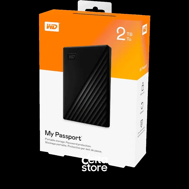 External HDD WD MY Passport 2TB