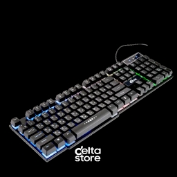 Klaviatura Ritmix RKB-200BL Black Gaming