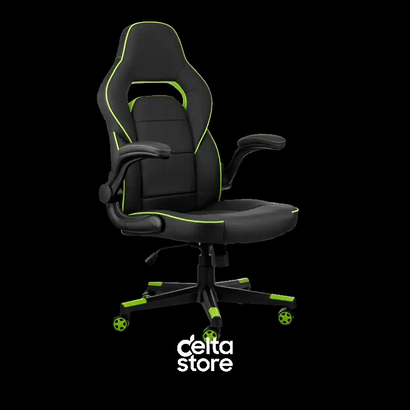 2E Gaming Kreslo 2E-GC-HEB-BK HEBI Black/Green