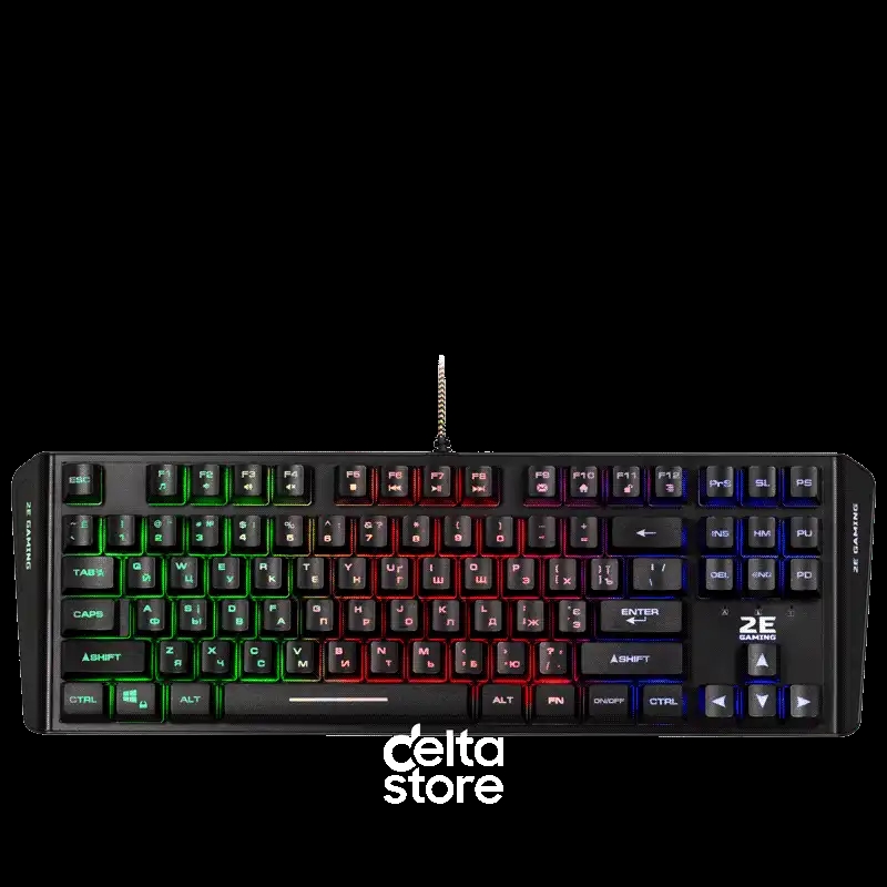 2E KG355 Gaming Keyboard LED Black 2E-KG355UBK