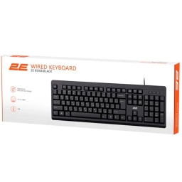 2E KS108 Black Wired Keyboard 2E-KS108UB_UA