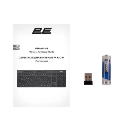 2E KS280 black-grey Wireless Keyboard 2E-KS280WBGR_AK