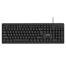 2E KS108 Black Wired Keyboard 2E-KS108UB_UA