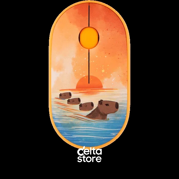 2E Mouse MF300 Wireless CAPYBARA-SUNSET