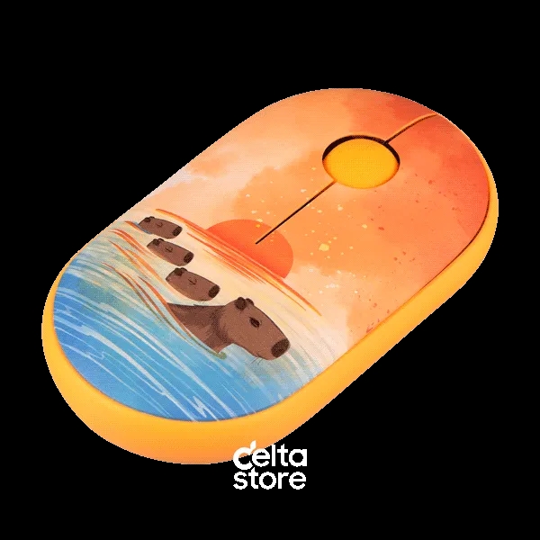 2E Mouse MF300 Wireless CAPYBARA-SUNSET