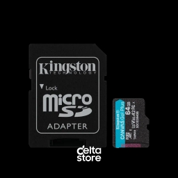Kingston Canvas Go Plus 64GB microSD SDCG3/64GB