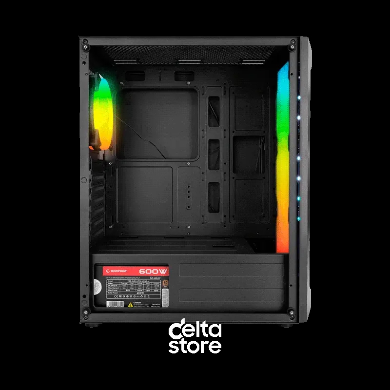 Rampage X-BASE 600W 80 Plus Bronze Gaming Case
