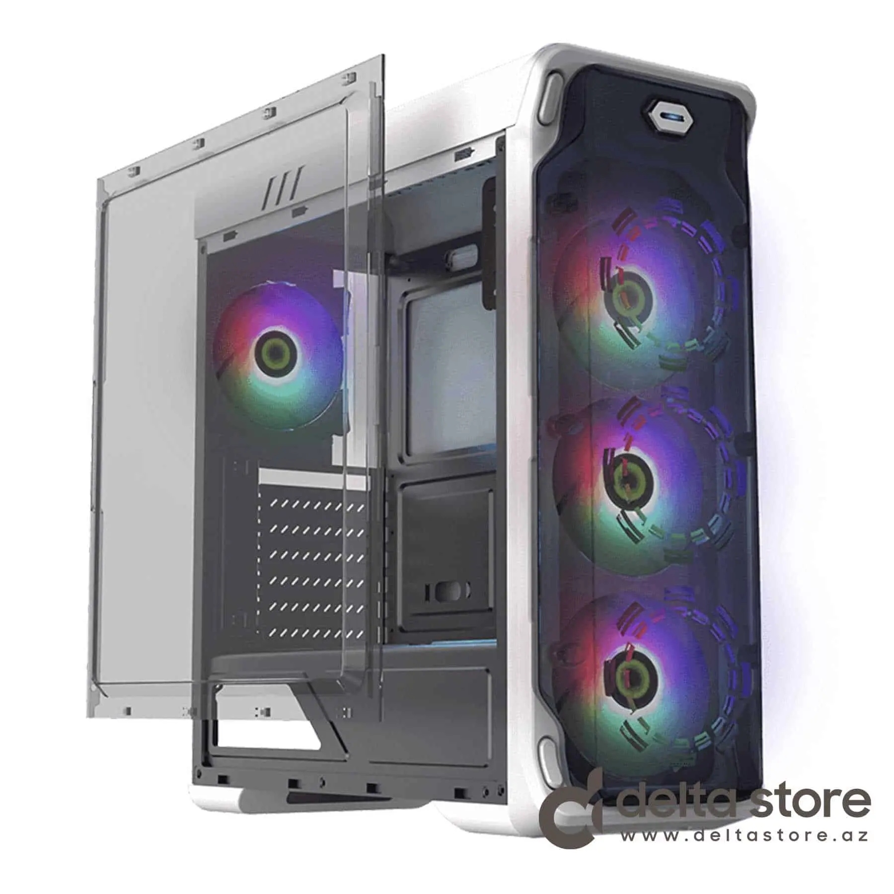 GameMax Starlight White FRGB Case