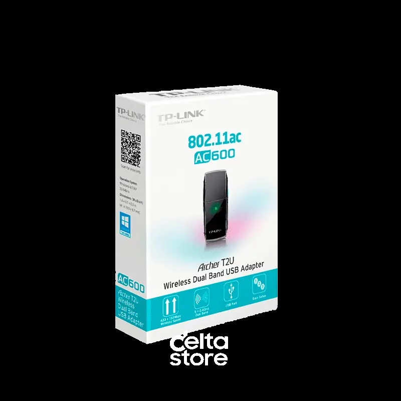 İkidiapazonlu Wi-Fi USB Adapter TP-Link Archer T2U