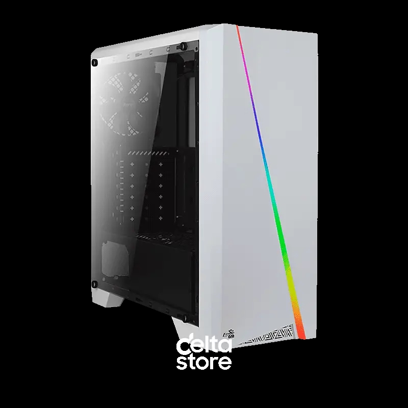 AeroCool Cylon White RGB Gaming Case