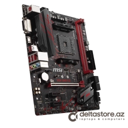 MSI Performance Gaming AMD Ryzen 1st and 2nd Gen AM4 M.2 USB 3 DDR4 DVI HDMI Micro-ATX Motherboard (B450M Gaming Plus), mATX