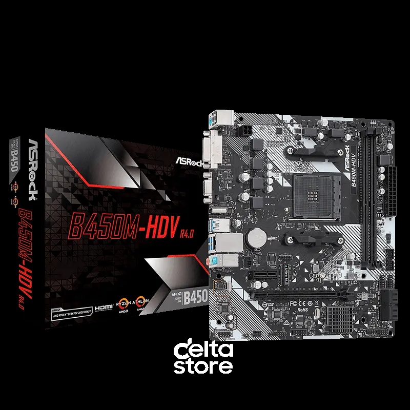 ASRock B450M-HDV R4.0