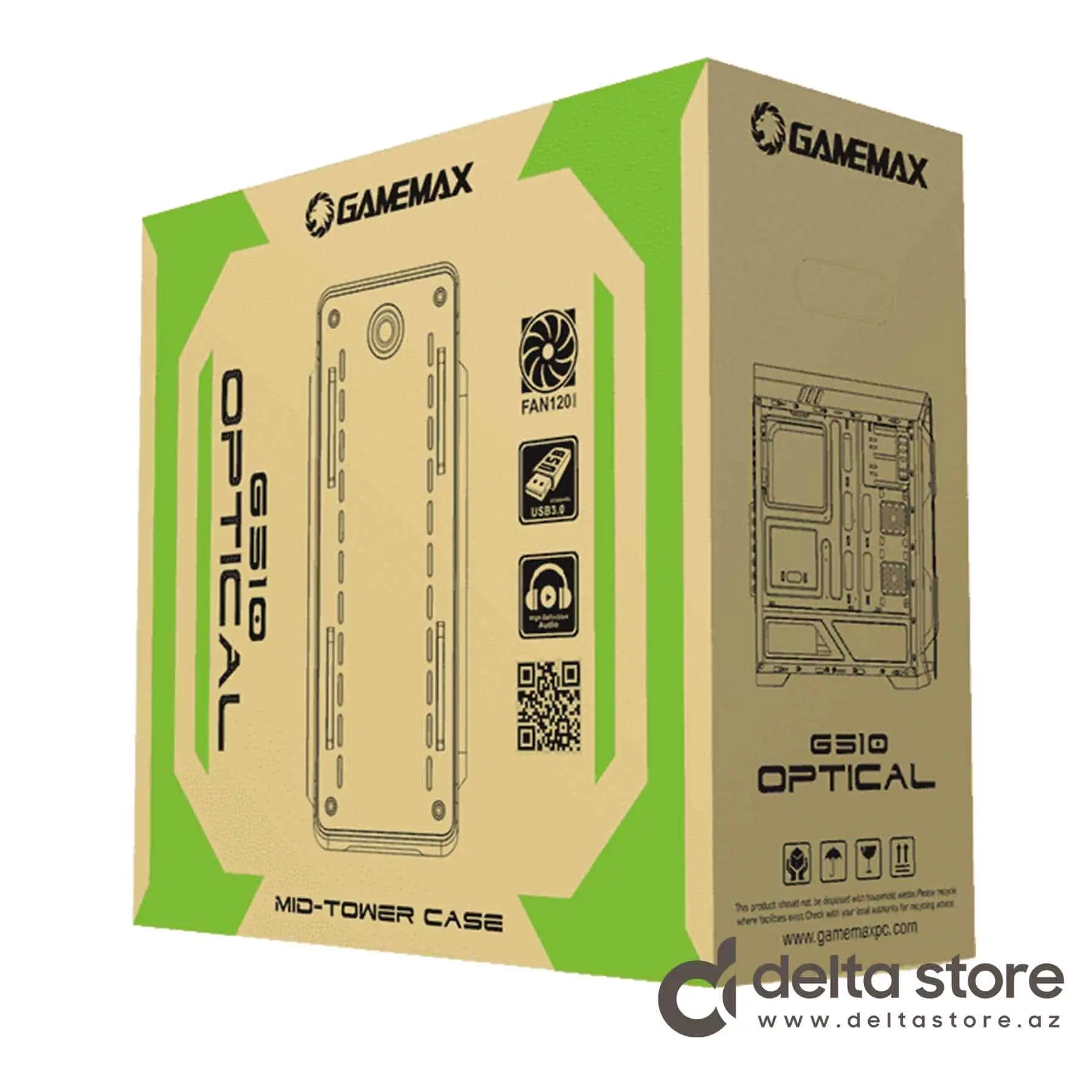 GameMax Optical Blak G510 Case
