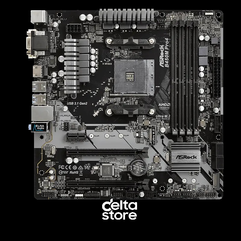 ASRock B450M Pro4