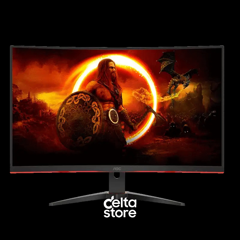 AOC CQ32G2SE/BK Curved QHD Gaming Monitor