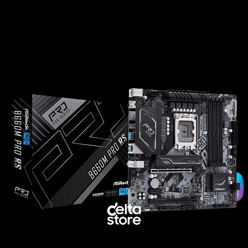 ASRock B660M Pro RS Micro ATX Motherboard