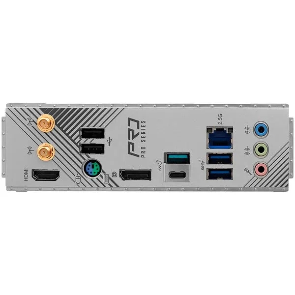 ASRock B760M Pro RS DDR5 White Motherboard
