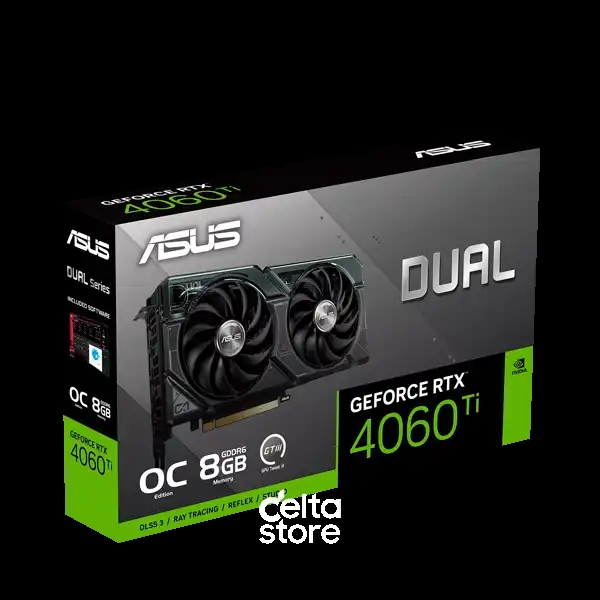 ASUS Dual GeForce RTX 4060 Ti OC Edition 8GB GDDR6