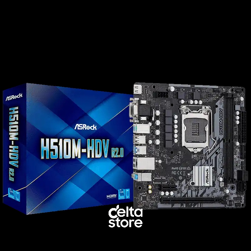 AsRock H510M-HDV R2.0 90-MXBG20-A0UAYZ