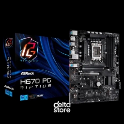 AsRock H670 PG Riptide Motherboard 14th Gen Intel