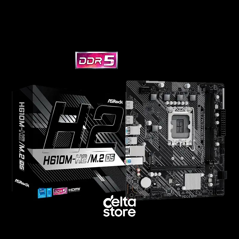Asrock H610M-H2/M.2 D5 LGA 1700 Motherboard