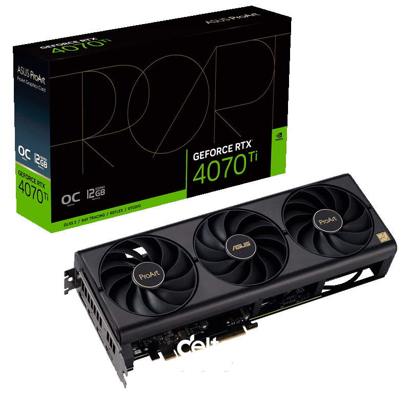 ASUS ProArt GeForce RTX 4070 Ti OC edition 12GB GDDR6X