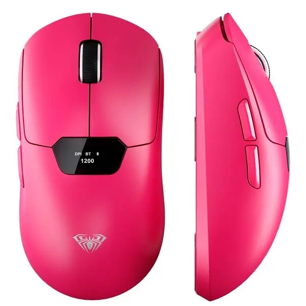 Aula SC390 Triple Mode Pink Gaming Mouse
