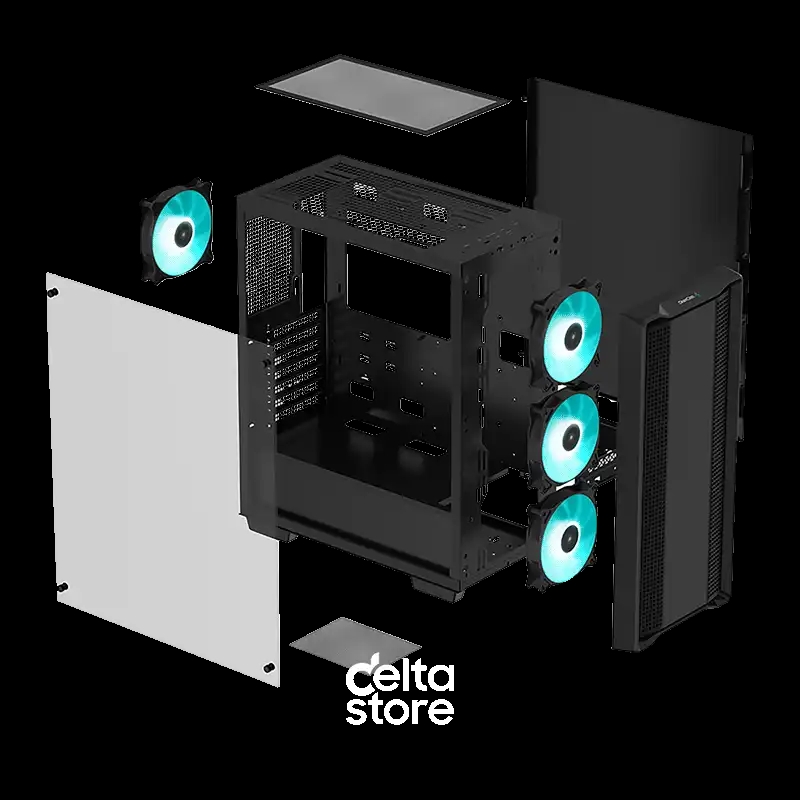 DEEPCOOL CC560 Mid-Tower Gaming Case