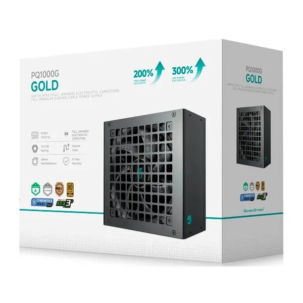 DeepCool PQ1000G 80 Plus Gold Power Supply