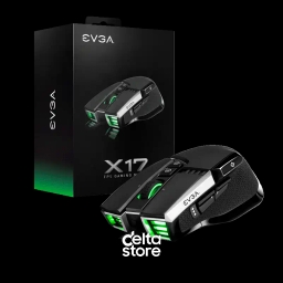 EVGA X17 Wired Ergonomic Gaming Mouse 903-W1-17BK-KR