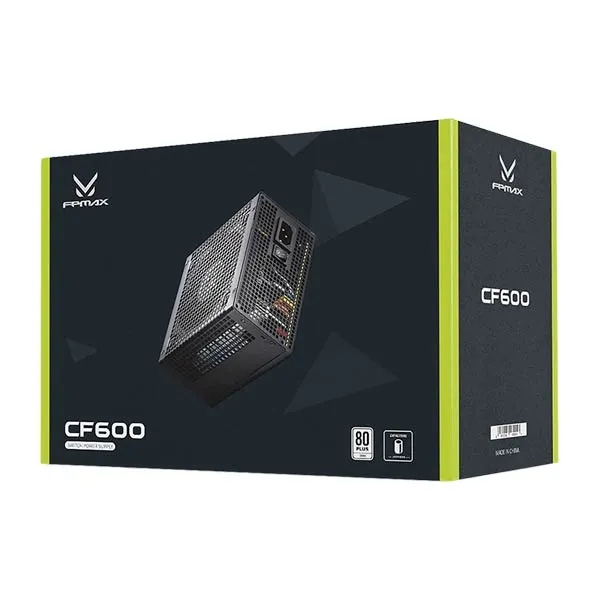 FPMAX CF600 600W 80 Plus White Power Supply