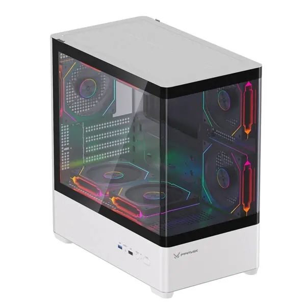 FPMAX Diamond R4M White Mid Tower Case