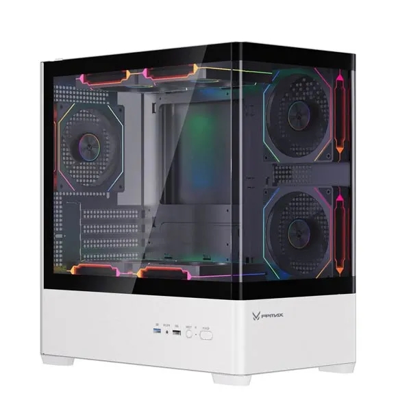 FPMAX Diamond R4M White Mid Tower Case