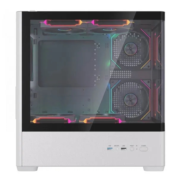 FPMAX Diamond R4M White Mid Tower Case