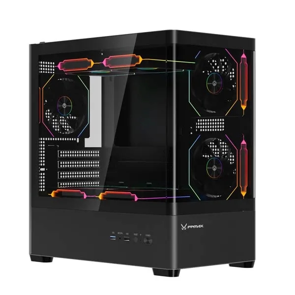 FPMAX Diamond R4M Black Mid Tower Case