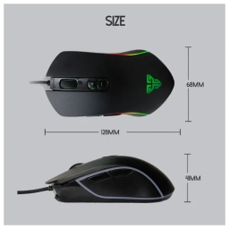 Fantech X9 Thor Macro RGB Gaming Mouse
