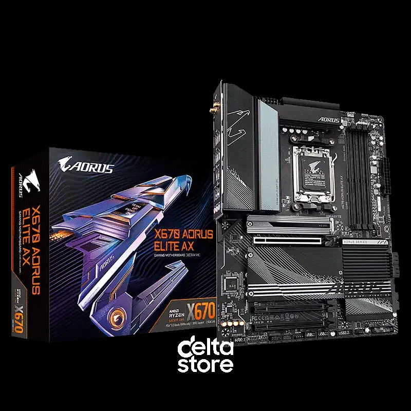 Gigabyte X670 AORUS Elite AX AM5 Motherboard