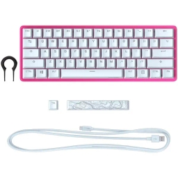 HyperX Alloy Origins 60 Pink Mechanical Gaming Keyboard 572Y6AA