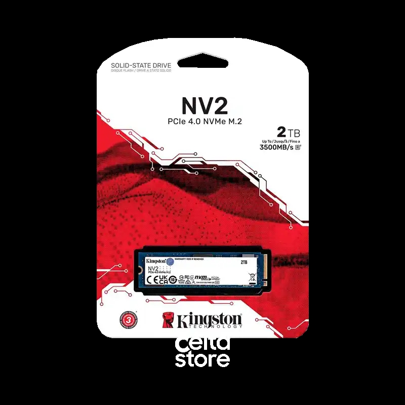 Kingston 2TB NV2 PCIe 4.0 NVMe SSD SNV2S/2000G