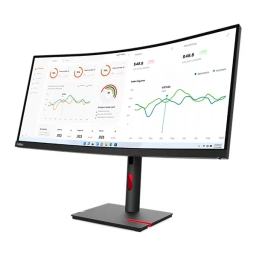 Lenovo ThinkVision T34w-30 Curved Monitor 63D4GAT1EU