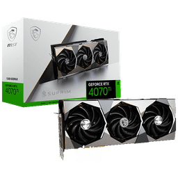 MSI GeForce RTX 4070 Ti SUPRIM SE 12GB