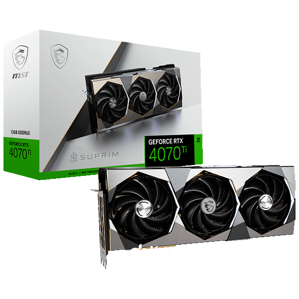 MSI GeForce RTX 4070 Ti SUPRIM SE 12GB