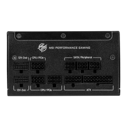 MSI MPG A1250GS PCIE5 Full Modular Power Supply