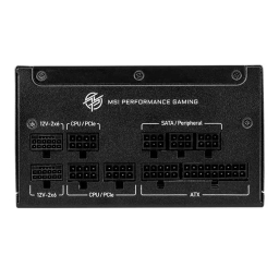 MSI MPG A850GS 850W PCIE5 Full Modular Power Supply