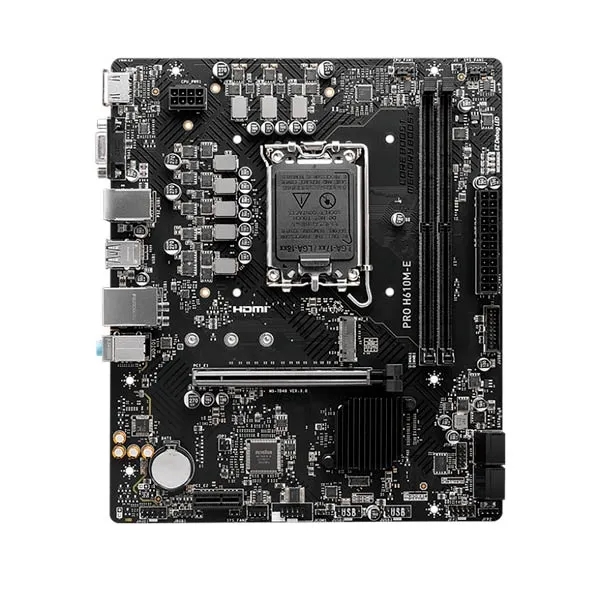 MSI PRO H610M-E DDR5 Motherboard