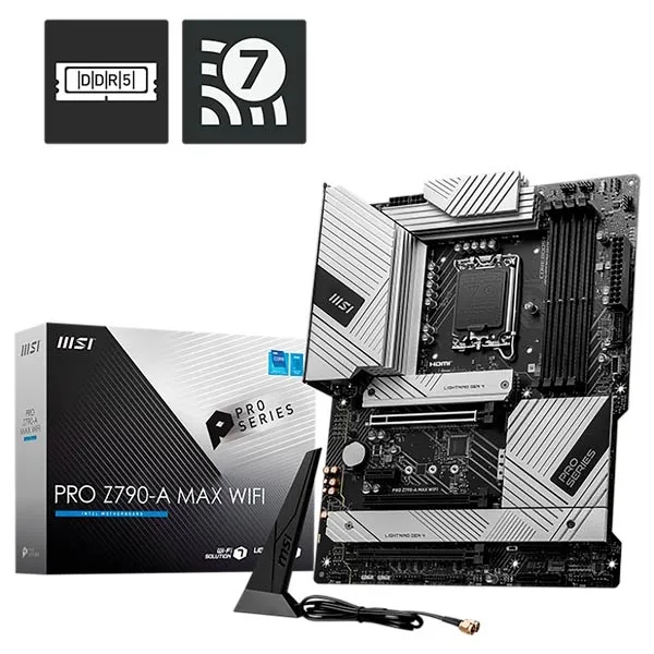 MSI Pro Z790-A Max Wi-Fi 7 DDR5 Motherboard