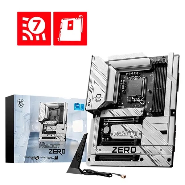 MSI Z790 Project Zero Wi-Fi 7 DDR5 Motherboard