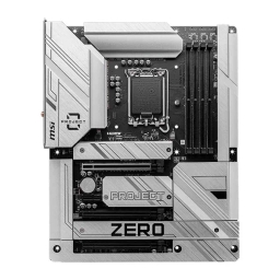 MSI Z790 Project Zero Wi-Fi 7 DDR5 Motherboard